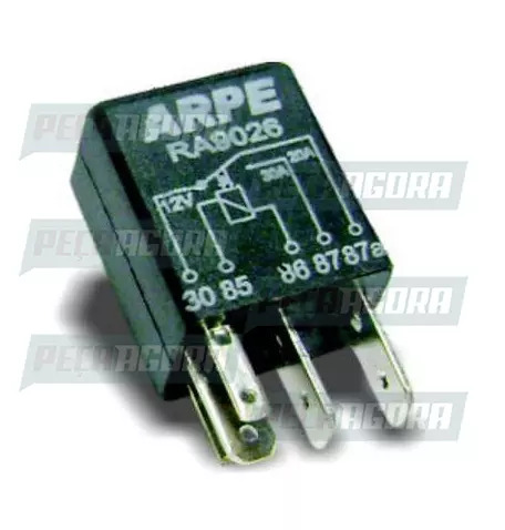 RELE MINI AUXILIAR REVERSOR MERCEDES BENZ/GM 30/20A 12V ARPE (3845427319.)