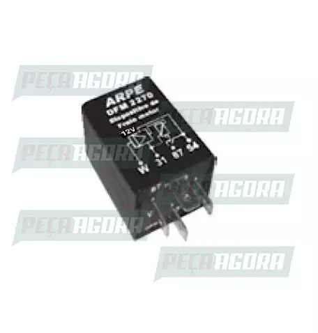 RELE FREIO DO MOTOR 04 TERMINAIS 12V SEM SUPORTE ARPE (459318)