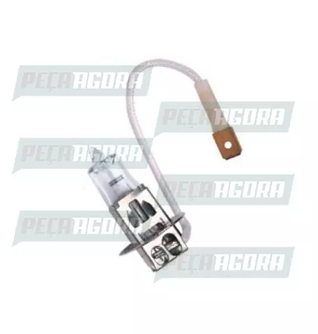 LAMPADA IMPORTADA H-3 12V 100W SUPER BRANCA (UNIT.) (421937)