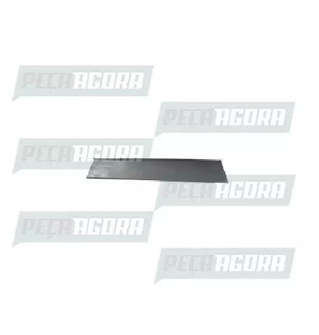 BASE ALUMINIO PARA FAIXA REFLETIVA TRASEIRA PLACA OURO 390X120X0,7MM (457004)