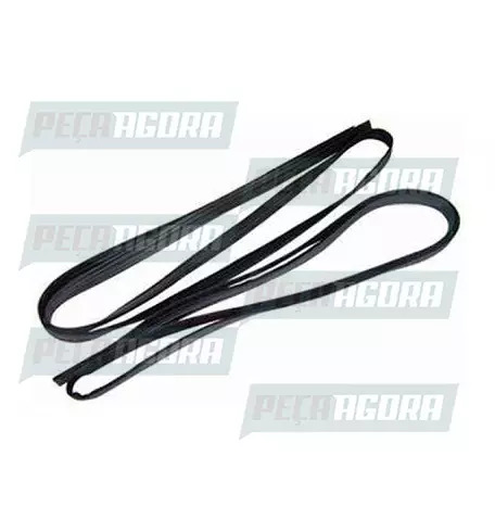 CANALETA VIDRO MERCEDES BENZ 708 COM PESTANA EXTERNA/INTERNA UNIVEL (442646)