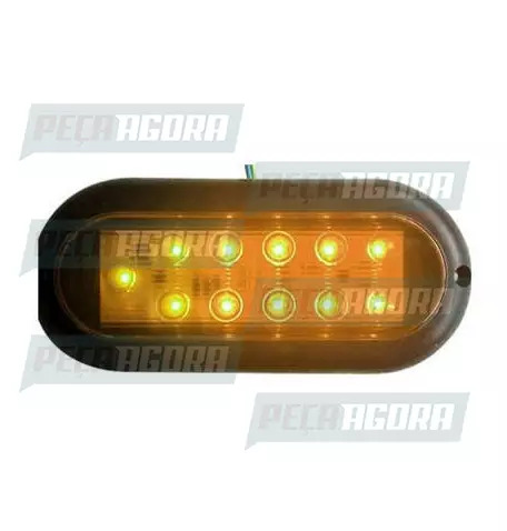 LANTERNA TRASEIRA CANOINHA UNIVERSAL DIREITO/ESQUERDO LED AM BIVOLT IVA (456496)