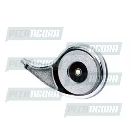 CALOTINHA CROMADA PLASTICA GOTA FOSCA SEM REFLETOR ESQUERDO RODOAR (420891)