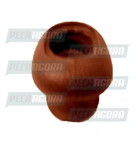 BOLA CAMBIO MERCEDES BENZ 1618 BICUDO PUNHO MARROM MACIA SEM TAMPINHA (422798)