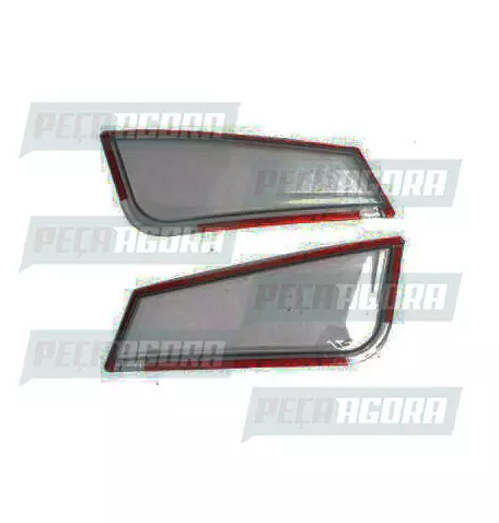 PAR PROTETOR ACRILICO MILHA VOLVO FH 2010 FUME CLARO FABBOF (424725)