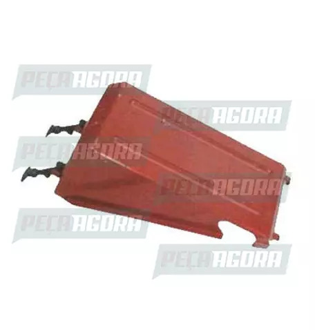 TAMPA BATERIA MERCEDES BENZ 1618 BICUDO COM PRESILHA (3845407082.)