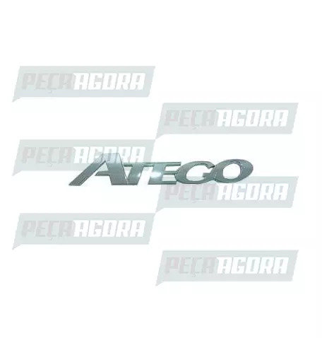 EMBLEMA PLASTICO LETRA CROMADO MERCEDES BENZ ''ATEGO'' (9738170216.)