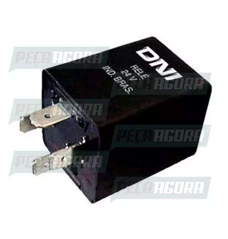 RELE PISCA COM 04 TERMINAIS SEM SUPORTE MERCEDES BENZ/MARCOPOLO/VOLVO/RANDON 24V