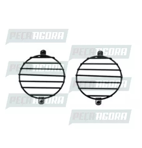 PAR GRADE PROTET.MILHA PRETA PARA IVECO STRALIS HD ... 2007 (421051)