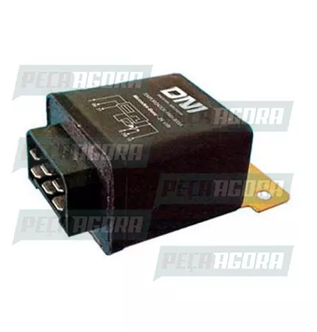 RELE 6 TERMINAIS 24V LIMPADOR/PARA-BRISA MERCEDES BENZ/MARCOPOLO/AGRALE COM SUPO