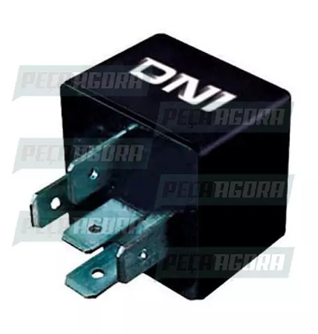 RELE AUXILIAR ONIBUS ILUMINACAO SALA PASSAG.5 TERMINAIS SEM SUPORTE 2X20A 24V DN