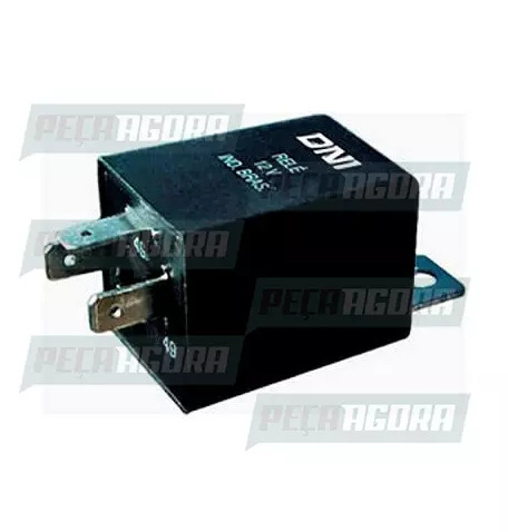 RELE PISCA UNIVERSAL COM CANECA PLASTICA 3 TERMINAIS COM SUPORTE 12V DNI 0212-S3