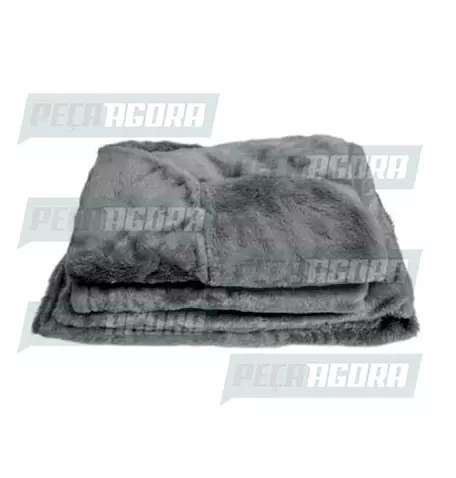 CAPA PELUCIA CHINIL SOFA INTER.C/LOGO FORD GAUCHA CINZA (446530)