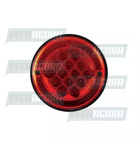 LANTERNA TRASEIRA FACCHINI COM 14 LEDS 2 POLO VM.PRADOLUX PL0582 (441941)