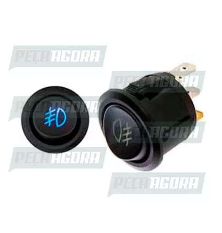 INTERRUPTOR FAROL NEBLINA 24V UNIVERSAL P/ADAPTACAO LED AZ DIRETEC (446057)