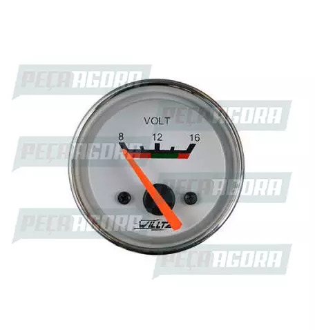 RELOGIO FORD VOLTIMETRO 8-16V 52 MM BC (443661)