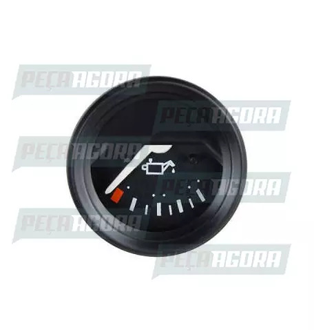 RELOGIO FORD TERMOMETRO ELETRICO PRESSAO OLEO 0-6 BAR 12V 52MM PT (TJG9195513)