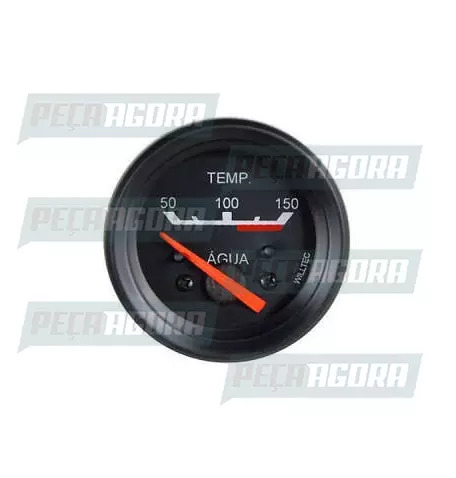 RELOGIO FORD F1000 TERMOMETRO ELETRICO AGUA 50-150 GRAUS 12V 52MM PT (443648)