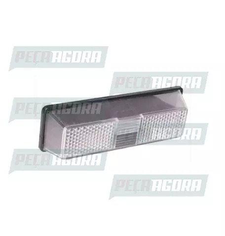 LANTERNA LATERAL PARALAMA FORD CARGO/MERCEDES BENZ 1618 BICUDO SEM SOQUETE CR PL