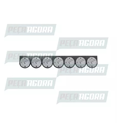 LANTERNA TRASEIRA 07 LENTES COM SUPORTE - CR PL0130 (459025)