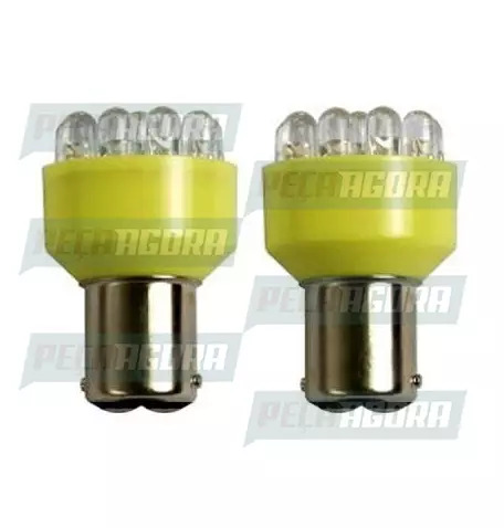 PAR LAMPADA IMPORTADA LED 1034 24V AMARELO (PAR) (440195)
