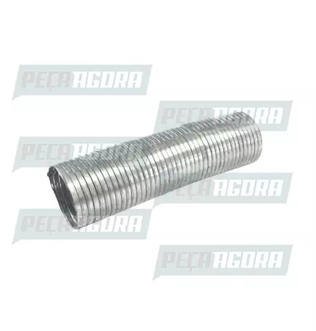 TUBO FLEXIVEL ESCAPAMENTO 3''X280MM INOX MB ACCELO ATEGO 1315 1418 1518 1718 (97