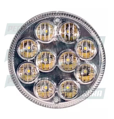 LANTERNA TRASEIRA NOMA 10 LEDS 24V CRISTAL PRADOLUX PL0782 (455033)