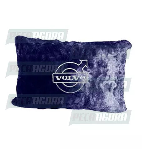 ALMOFADA CHINIL CURLY 45X45/50X40/50X50 C/LOGO VOLVO AZ (447847)