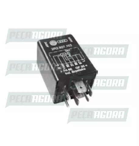 RELE TEMPORIZADOR ELEVADOR 3 EIXO VOLKSWAGEN 07 TERMINAIS ACIONAMENTO NEGATIVO 2