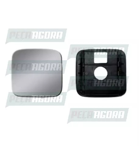 VIDRO ESPELHO MB AXOR/ATEGO 2013... COM DESEMBACADOR COM BASE AUXILIAR (00281147