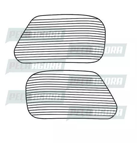 PAR GRADE PROTETORA FAROL CROMADA MB ACTROS (452799)