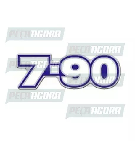 PAR EMBLEMA RESINADO QUALIDADE ORIGINAL ''7.90'' LATERAL (423929)
