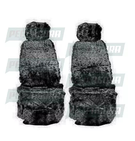 CAPA PELUCIA CHINIL BANCO C/LOGO MB AXOR MOTORISTA/CARONA APOS 2010 GAUCHA PRETA