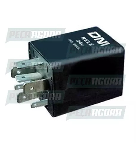 RELE TEMPORIZADOR ELEVADOR 3 EIXO VOLKSWAGEN 07 TERMINAIS ACIONAMENTO POSITIVO 2