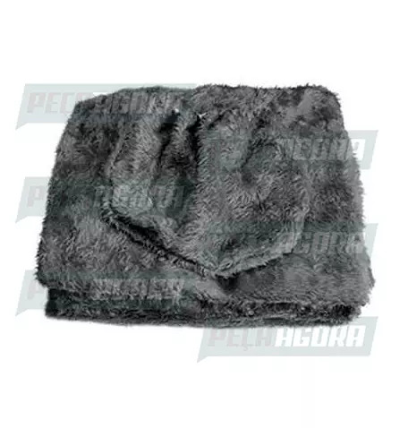 CAPA PELUCIA CHINIL BANCO S/LOGO MB AXOR MOTORISTA 2011 GAUCHA CINZA (456333)