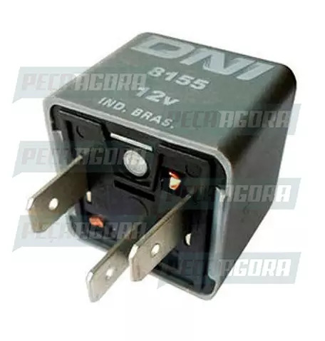 RELE AUXILIAR SONORO MERCEDES BENZ 03 TERMINAIS SEM SUPORTE 12V DNI 8155 (695542