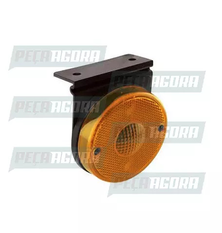 LANTERNA LATERAL CARRETA 2000 COM SUPORTE FLEXIVEL - AM PRADOLUX PL0524 (442038)