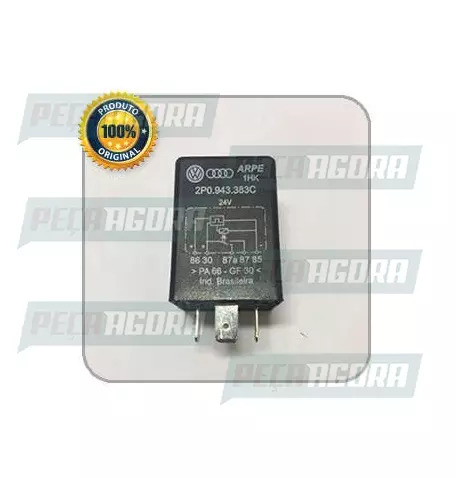 RELE TEMPORIZADOR ESGOTAMENTO DE AGUA PARA SCANIA/VOLKSWAGEN 5 TERMINAIS 24V SEM