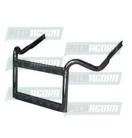 ESTRIBO PLATAFORMA VOLVO FH/FM/NH PRETO CAIXA BATERIA FABBOF (452731)