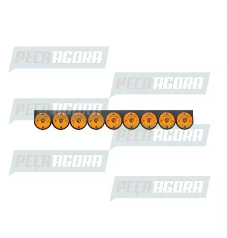 LANTERNA TRASEIRA 09 LENTES COM SUPORTE - AM PL0130 (459029)