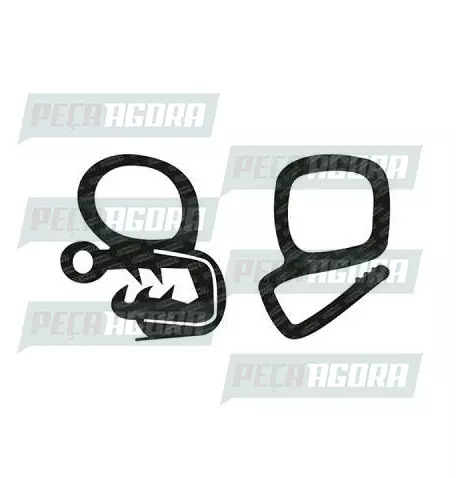 BORRACHA PORTA FORD CAMINHAO 91...93 UNIFLEX (442116)