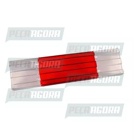 LENTE TRASEIRA MB 1618 BICUDO LISA PS CRISTAL 298 SINALSUL (441691)