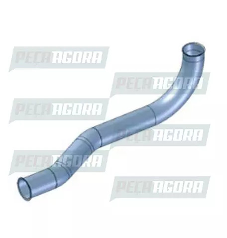 TUBO SAIDA MOTOR VOLKSWAGEN CONST 13180/15180 ATE 2011 EURO 3 FABBOF (2S2253091B