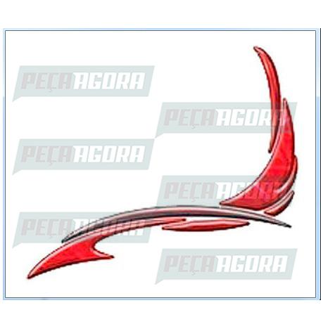 FAIXA LATERAL 1 LINHA VOLKSWAGEN DELIVERY I VERM. (426543)