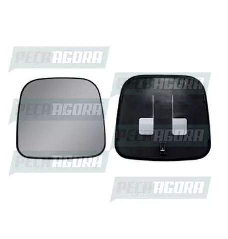 VIDRO ESPELHO FABBOF PARA SCANIA SERIE 4 DIREITO AUXILIAR SEM DESEMBACADOR CONVE