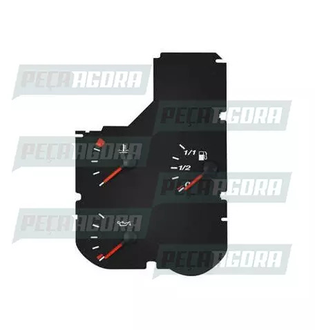 RELOGIO F15190/17210/9105 MANO INDICADOR TEMPERATURA/COMBUST/OLEO 24V PR (2R0919