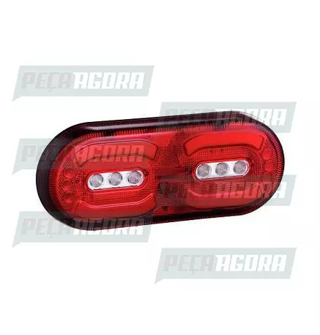 LANTERNA TRASEIRA CARRETA IMPLEMENTO COM 36 LEDS DIREITO/ESQUERDO 24V IVA (45790