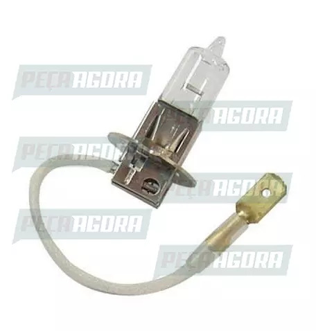 LAMPADA IMPORTADA H-3 12V 055W TRANSPARENTE (UNIT.) (452753)