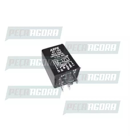 RELE 6 TERMINAIS 12V LIMPADOR/PARA-BRISA MB SEM SUPORTE ARPE (459278)