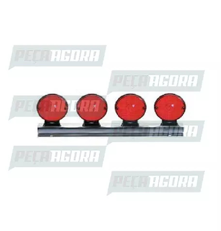 LANTERNA TRASEIRA 04 LENTES UNIVERSAL PARACHOQUE - VM 1134 SINALSUL (421457)